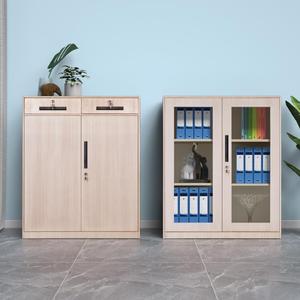 Kunshan Fengdamei Wood Grain <b>Filing</b> Cabinet 5 Floors With Lock Office <b>Storage</b> Cabinet - Product Image 3