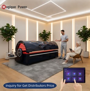 Lit <span class=keywords><strong>de</strong></span> luminothérapie Magique Power Wellness Center 940nm 1060nm PEMF, machine PDT à lumière rouge, lit <span class=keywords><strong>de</strong></span> luminothérapie corps entier - Product Image 1