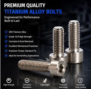 Tornillo de Cabeza Hexagonal de Aleación de Titanio DIN 912 M3 M4 M5 M6 M8 M10 M12 - Product Image 5
