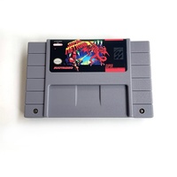 Super Metroid (Guardado de Progreso) Cartucho de Juego de 16 bits con Certificación CE, Material ABS para Consola SNES Versión NTSC de EE. UU./Europa, Conexión por Cable