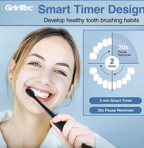 Produttore OEM Premium portatile da viaggio elettrico sonico spazzolino da denti per adulti Soft USB Smart automatico spazzolino elettrico - Product Image 4