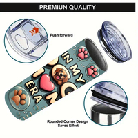Gobelet personnalisé pour maman de chien de 20 oz, motif de patte, best-seller, stock américain et livraison gratuite