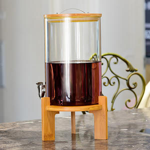 Cuisine <span class=keywords><strong>vide</strong></span> 4.5kg 7.5kg borosilicate un gallon l vin et bière verre baril - Product Image 4