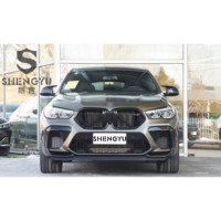 Kit de Carrocería SHENGYU PP para BMW X6 G06 2020-2022, Actualización al Estilo F96 X6M, Kit de Reestilización |   Instalación Fácil |   OEM