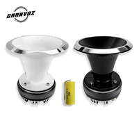 Haut-parleur de compression super tweeter de 300 watts avec driver en aluminium et diffuseur, diaphragme en titane de 2 pouces, pour avertisseurs sonores de voiture