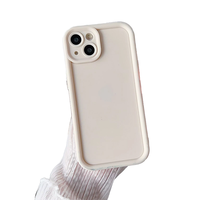 Funda de Teléfono TPU Color Caramelo al por Mayor para iPhone 16 Pro Max, Carcasa Protectora de Lente Engrosada con Sensación de Piel, Funda Móvil a Bajo Precio