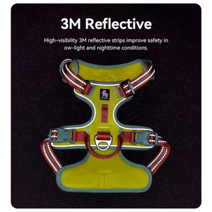 Arnés de malla transpirable y duradero Truelove <span class=keywords><strong>para</strong></span> perros, reflectante, de seguridad, premium, ajustable, <span class=keywords><strong>para</strong></span> pasear. - Product Image 3