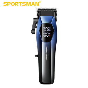 Tondeuse électrique professionnelle Hatteker pour barbier, lames en acier inoxydable, chargement USB, écran LED, utilisation domestique et automobile - Product Image 1