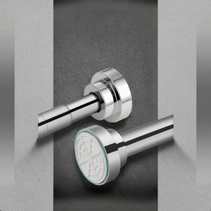 <span class=keywords><strong>Tringle</strong></span> à <span class=keywords><strong>rideau</strong></span> de <span class=keywords><strong>douche</strong></span> réglable en acier inoxydable 304 de 40 à 72 pouces, ressort de tension en métal, conception antidérapante, aucun perçage requis - Product Image 2