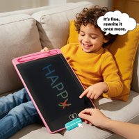 Tablette d'écriture électronique LCD effaçable de 8,5 pouces, tableau de dessin pour enfants, bloc-notes à gribouiller avec stylet intégré, matériau ABS, personnalisable