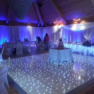 Plancher de danse en bois <span class=keywords><strong>moins</strong></span> <span class=keywords><strong>cher</strong></span> lumière magnétique facile à installer décoration d'événement - Product Image 1