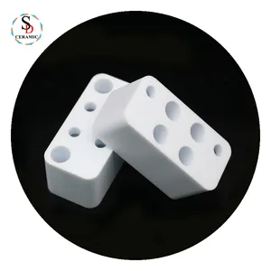 Block Porous Fine Ceramic Insulator 95% Al2O3 Aluminum Oxide Ceramic Block