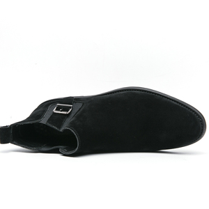 Bottes <span class=keywords><strong>Chelsea</strong></span> pour hommes, chaussures de travail, bottes Martin, bottines courtes, bottes de sécurité, bottes Chukka en microfibre et cuir <span class=keywords><strong>nubuck</strong></span>, mi-hautes - Product Image 3