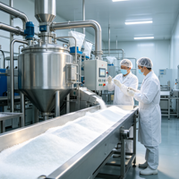 Approvisionnement direct usine : Poudre de maltitol 99 % min, qualité alimentaire, édulcorant cristallin FCC E965 pour confiserie, pâtisserie, boissons, cosmétiques