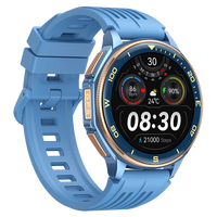 Montre connectée GPS à double positionnement, carte hors ligne, boussole, baromètre, altimètre, lampe de poche, étanche 3ATM, écran AMOLED en silicone, 5-10