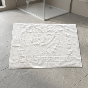 Tapis de bain écologique, imperméable, antidérapant, contemporain, de qualité supérieure, vente en gros d'usine, personnalisable, en vrac, doux, durable, lavable, 20/2 fils - Product Image 1