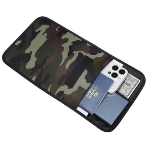 Sac universel de blocage de signal de téléphone sac Faraday rayonnement <span class=keywords><strong>enceinte</strong></span> téléphone portable GPS RFI sac de blindage de signal - Product Image 1