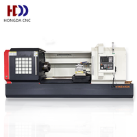 Torno CNC horizontal de alta precisión para metal, controlador CNC GSK/Fanuc opcional, modelo CK6180X2000