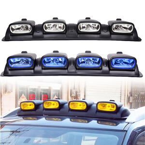 Verstellbare Dach-Kombinationsscheinwerfer für Geländewagen <span class=keywords><strong>Halogen</strong></span> Hohe Helligkeit Passend für Dodge RAM Ranger Frontier C - Product Image 5