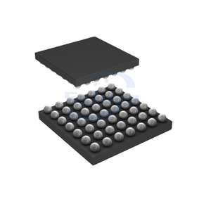 AD5766BCBZ-RL7 49 UFBGA, WLCSP Data Acquisition Electronic Components And Parts Authorized Distributor IC DAC 16BIT V OUT 49WLCS - Product Image 1