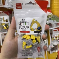 Groothandel Jike Bouwstenen Micro-Boor Dieren Dinosaurussen Serie 40 Stuks ABS Plastic Bouwspeelgoed voor Jongens Kinderen Cadeaus