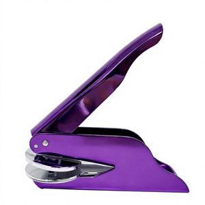 Sceau de décoration personnalisé en acier inoxydable, tampon à embosser manuel, marque OEM, fabriqué à Hebei pour livres, enveloppes, serviettes - Product Image 4