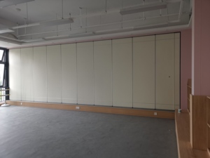 Hệ Thống Cửa Hấp Thụ Âm Thanh Tấm Vách Ngăn Gấp Trượt Di Động Có Cửa Đi Qua - Product Image 5