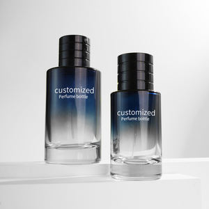 Custom 30ml 50ml 100ml Empty Clear Cosmetic Perfume Glass Bottle Vial With <b>Pump</b> Sprayer - Product Image 1