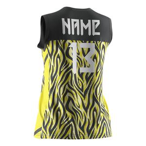 Camiseta Deportiva de Voleibol de Secado Rápido Sublimada de Alta Calidad, Uniforme de Voleibol Personalizado para Mujer - Product Image 2