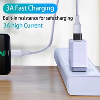 Convertidor de Cargador USB Tipo C Hembra a USB A Macho de Alta Calidad, Adaptador OTG USB a USB C, Carga Rápida para Teléfono Móvil/Laptop
