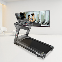 Caminadora Comercial Motorizada CIAPO M8, Equipo de Gimnasio Eléctrico, Caminadora Motorizada con Inclinación para Ejercicios de Carrera