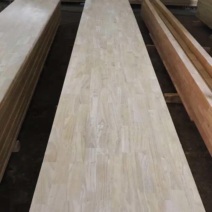 SSR VINA - Best-selling VietNam Finger Jointed Boards - Rubberwood Panel/Glued Laminated Timber made of Rubber Wood