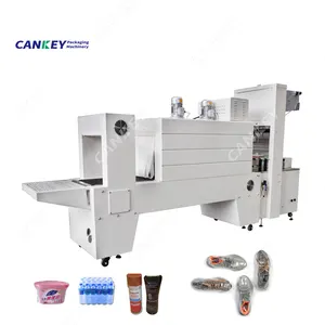 Cankey POF Film Automatische L-Bar-Wärme verpackung Schuhs ch rumpf verpackungs maschine