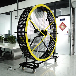 巨莱4轮式移动式工业风机是车间用2 <span class=keywords><strong>m</strong></span>移动式HVLS风机 - Product Image 4