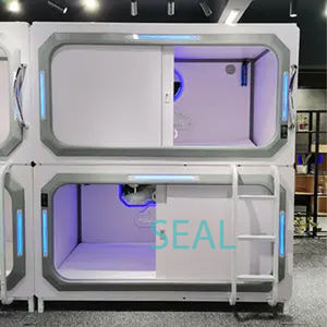 Cápsula de Dormir Espacial Personalizada de Buena Calidad para Habitación de Hotel por Termoformado y Moldeado al Vacío - Product Image 5