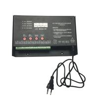 LEDEdit-controlador de píxeles led rgb, tarjeta SD de T-8000, software a todo color T-8000A TTL DMX 512, tira de luces LED programable