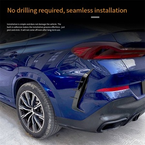 Veidt voor BMW X6 G06 Early <span class=keywords><strong>M</strong></span> Sport 2019-2022 Achterwinddeflector Ventilatie Autosticker Exterieur Modificatie Onderdelen - Product Image 4