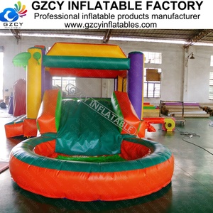 Parc aquatique gonflable <span class=keywords><strong>avec</strong></span> <span class=keywords><strong>toboggan</strong></span>, trampoline et <span class=keywords><strong>piscine</strong></span> - Product Image 5
