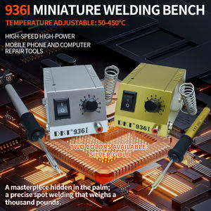 Estación de Soldadura Digital Portátil 9361, Kit de Soldadura de Precisión con Temperatura Ajustable para Ensamblaje de PCB y Reparación de Teléfonos - Product Image 4