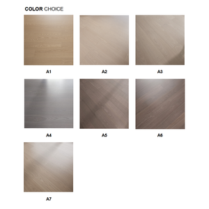 ACOGEDOR <span class=keywords><strong>Suelo</strong></span> de ingeniería de roble blanco A2 Contemporáneo <span class=keywords><strong>Flotante</strong></span> Click Villas Sala de estar Comedor Cocina Interior liso - Product Image 3