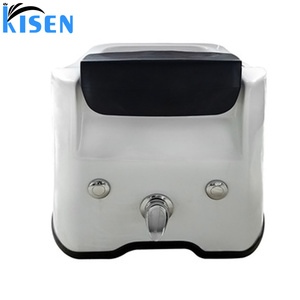 Bassin de bain de pieds multifonctionnel professionnel KISEN pour salon de manucure - Bol de pédicure portable avec système de drainage par plomberie - Product Image 2