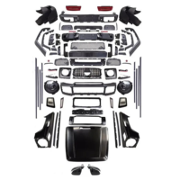 Kit de carrosserie de pare-chocs de voiture de haute qualité pour Benz classe G W463 mise à niveau vers le style W464 B comprend des phares de capot de pare-chocs avant arrière