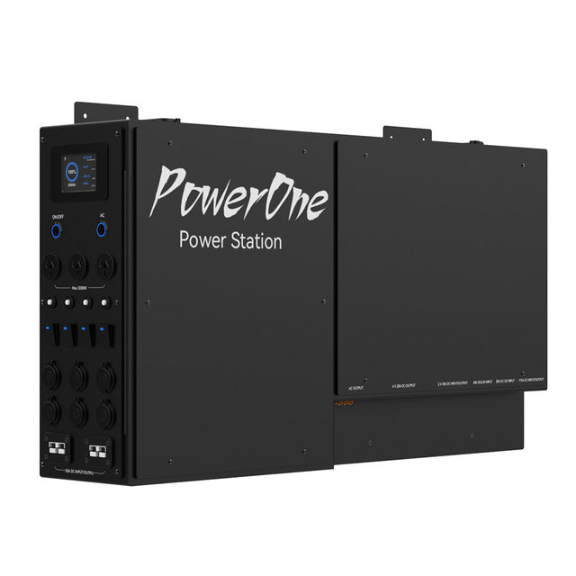 Power System Solution Lifepo4 Portable Power Station 3000W Inverter 300AH 3840wh Camper Van 12 Volts Lithium Battery