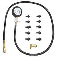 Kit de diagnostic de pression d'huile moteur HTL pour automobile, testeur de vide, 10 raccords, 140 PSI, ajustement universel, garantie 12 mois