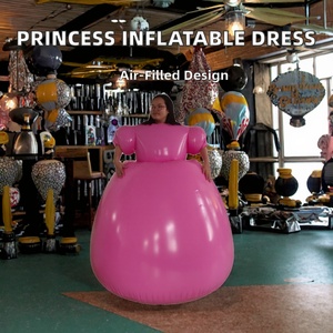 Disfraz Inflable de PVC Personalizado con Forma de Balón de Ejercicio Rosa de 160 cm de Altura para Publicidad - Product Image 2