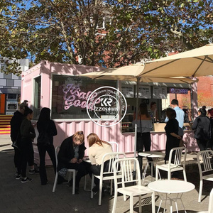 <span class=keywords><strong>Bar</strong></span> contenedor de envío de lujo con cocina Café Contenedor Cafetería Comida rápida 20 pies Contenedor Restaurante a la venta - Product Image 5
