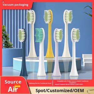 Têtes de <span class=keywords><strong>brosse</strong></span> à dents électrique compatibles avec HX2471/2421/245, <span class=keywords><strong>brosse</strong></span> douce en DuPont, nettoyage en profondeur et soin des gencives - Product Image 2