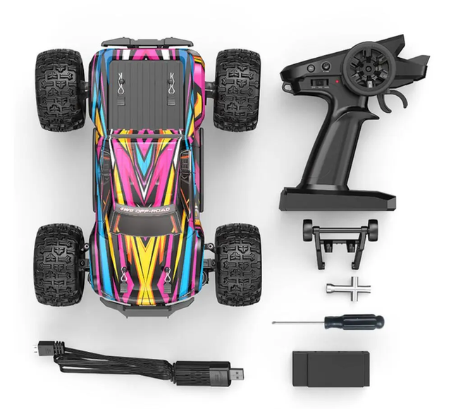 HOSHI MJX Hyper Go 16209 Brushless RC Car 2.4G Remote Control Professional Car Metal Anti-Collision Head for Racing Competitions