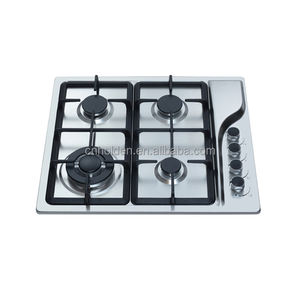 Fornitore dorato a 4 fuochi fornello a Gas da incasso In acciaio inox <span class=keywords><strong>griglia</strong></span> In ghisa per uso domestico elettrica a Gas naturale/batteria gpl metallo - Product Image 5