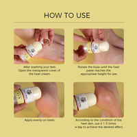 Pelembab Kaki Stick Whipped Beef Tallow dengan Shea Butter, Krim Perawatan untuk Kaki Kering dan Pecah-pecah